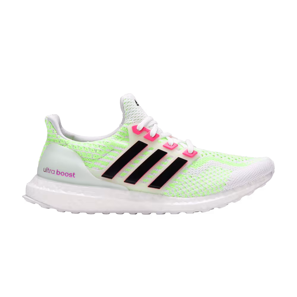 adidas Women's UltraBoost 5.0 DNA Glow In The Dark - White Black