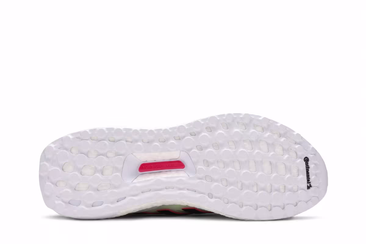 adidas Women's UltraBoost 5.0 DNA Glow In The Dark - White Black, view 5