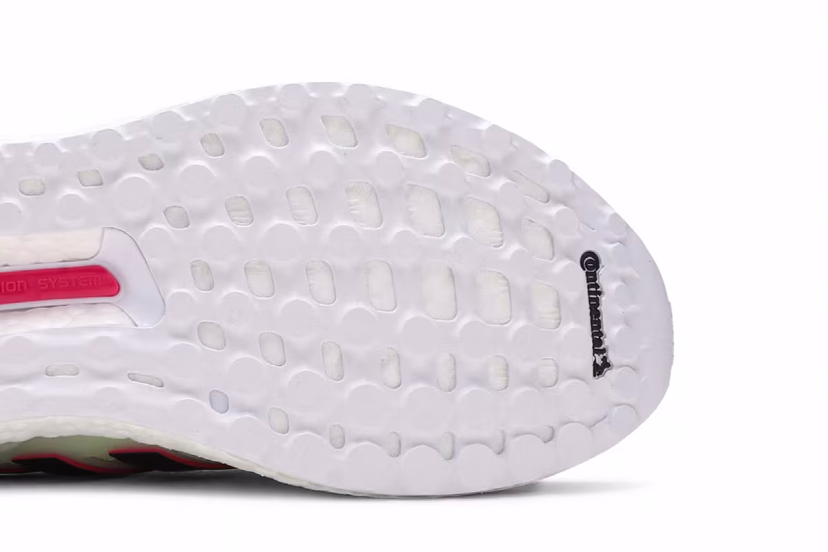 adidas Women's UltraBoost 5.0 DNA Glow In The Dark - White Black, view 6