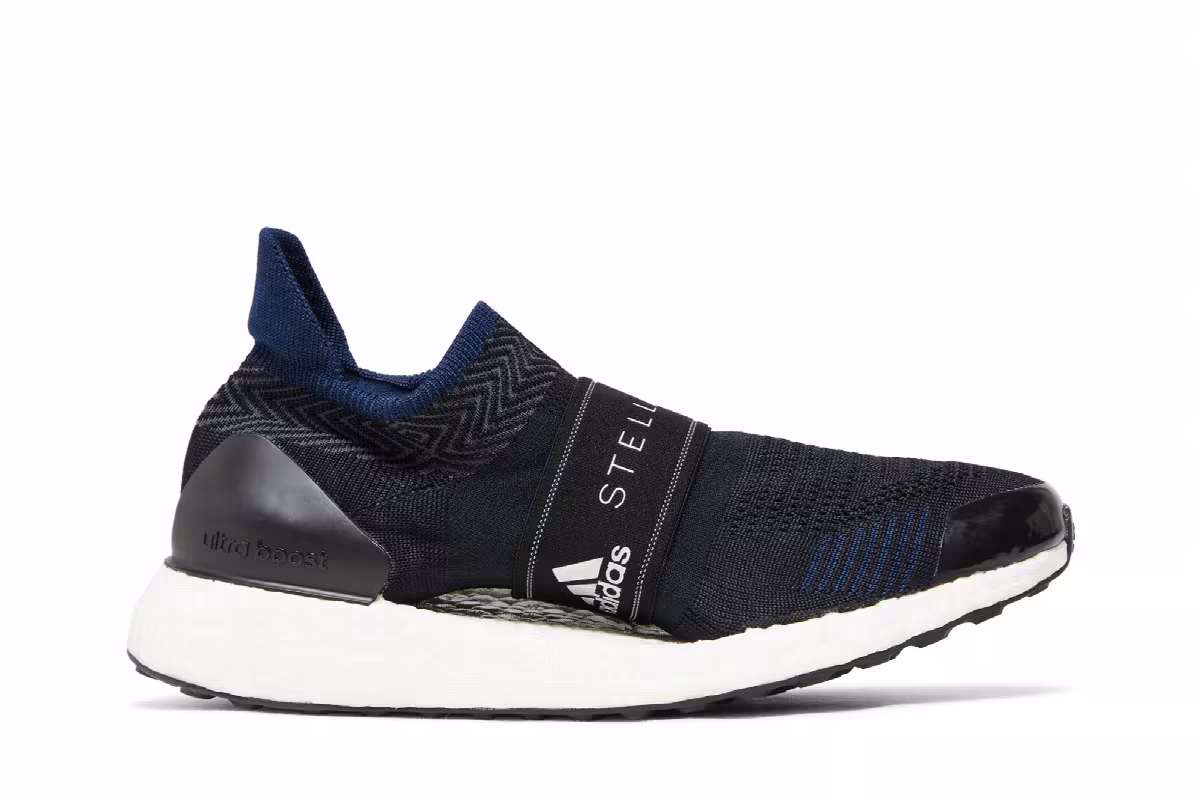 Stella McCartney x adidas Women's UltraBoost X 3D Black, view 2