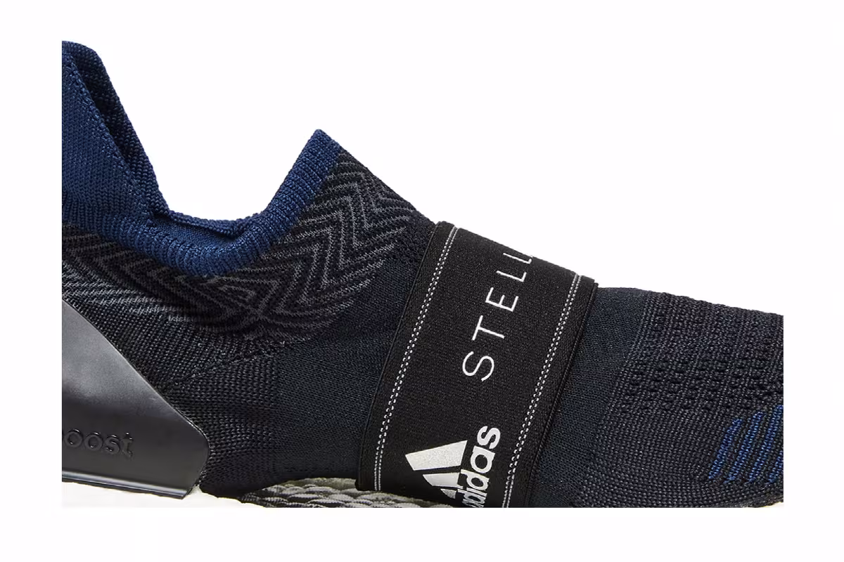 Stella McCartney x adidas Women's UltraBoost X 3D Black, view 3