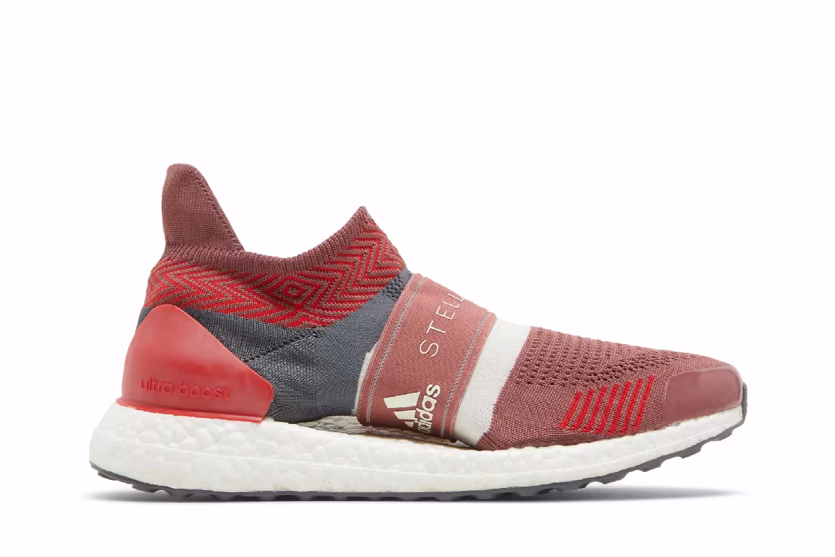 Stella McCartney x adidas Women's UltraBoost X 3D Clay Red, view 2