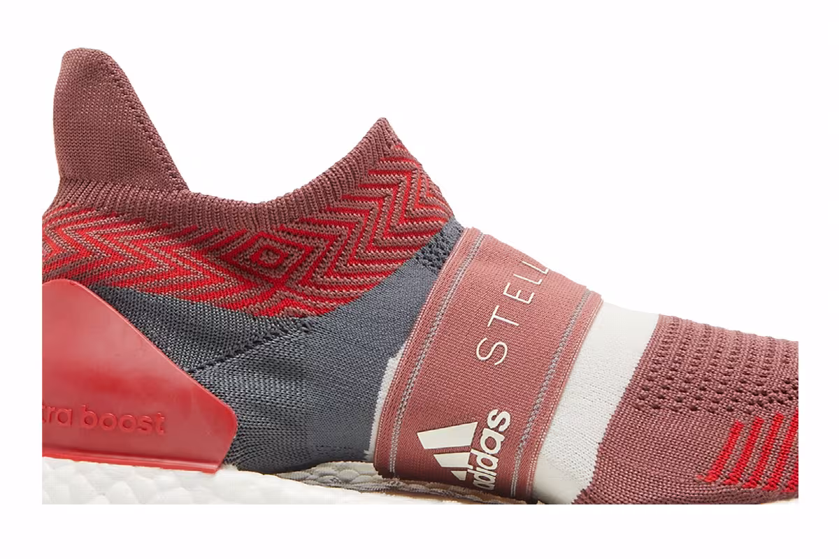 Stella McCartney x adidas Women's UltraBoost X 3D Clay Red, view 3