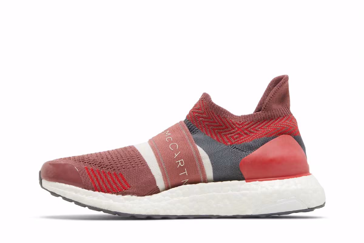 Stella McCartney x adidas Women's UltraBoost X 3D Clay Red, view 4