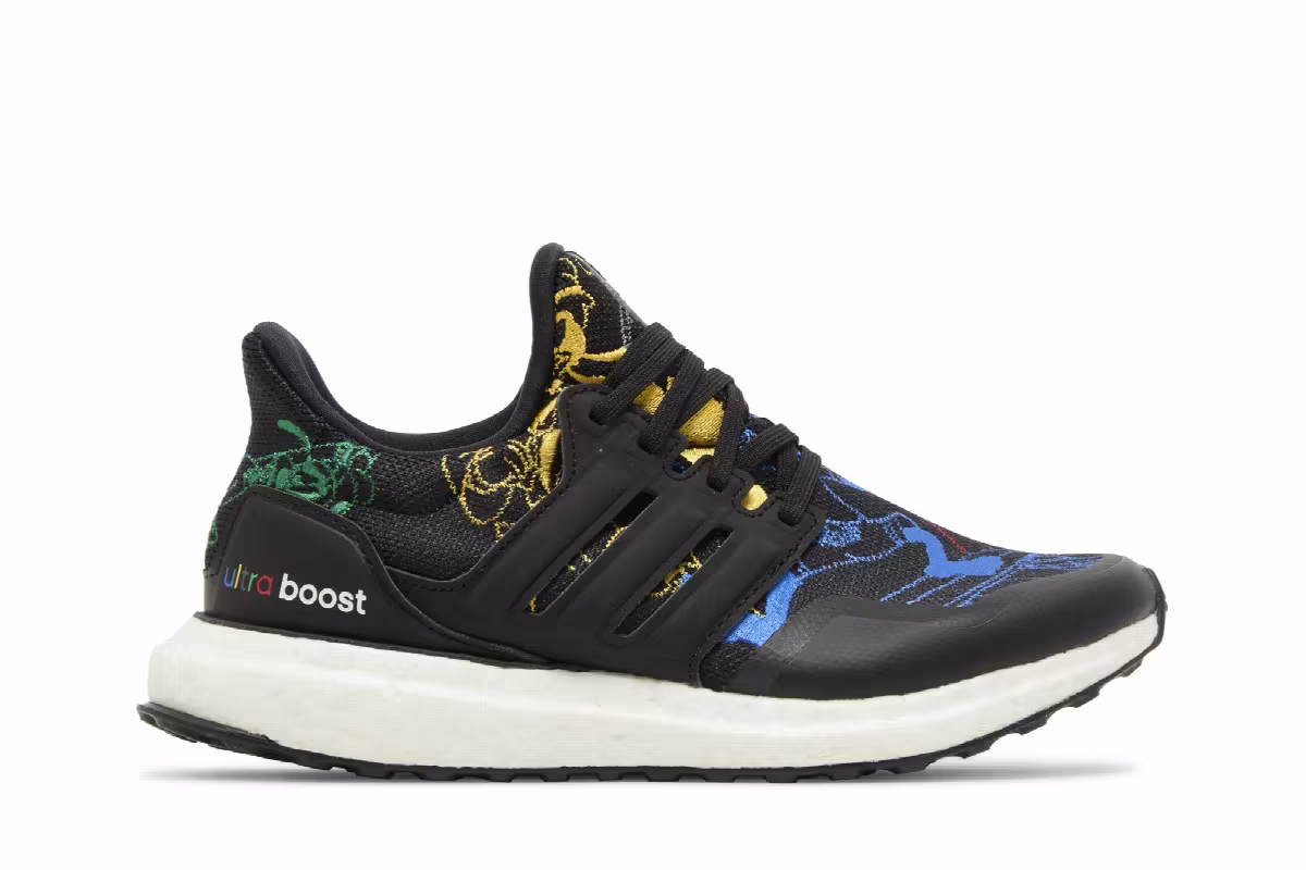 adidas UltraBoost DNA J Sport Goofy Pack - Black, view 2