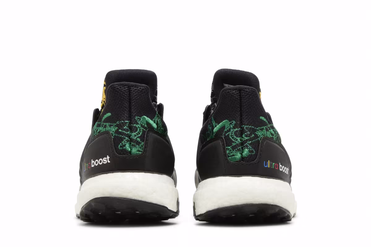adidas UltraBoost DNA J Sport Goofy Pack - Black, view 7