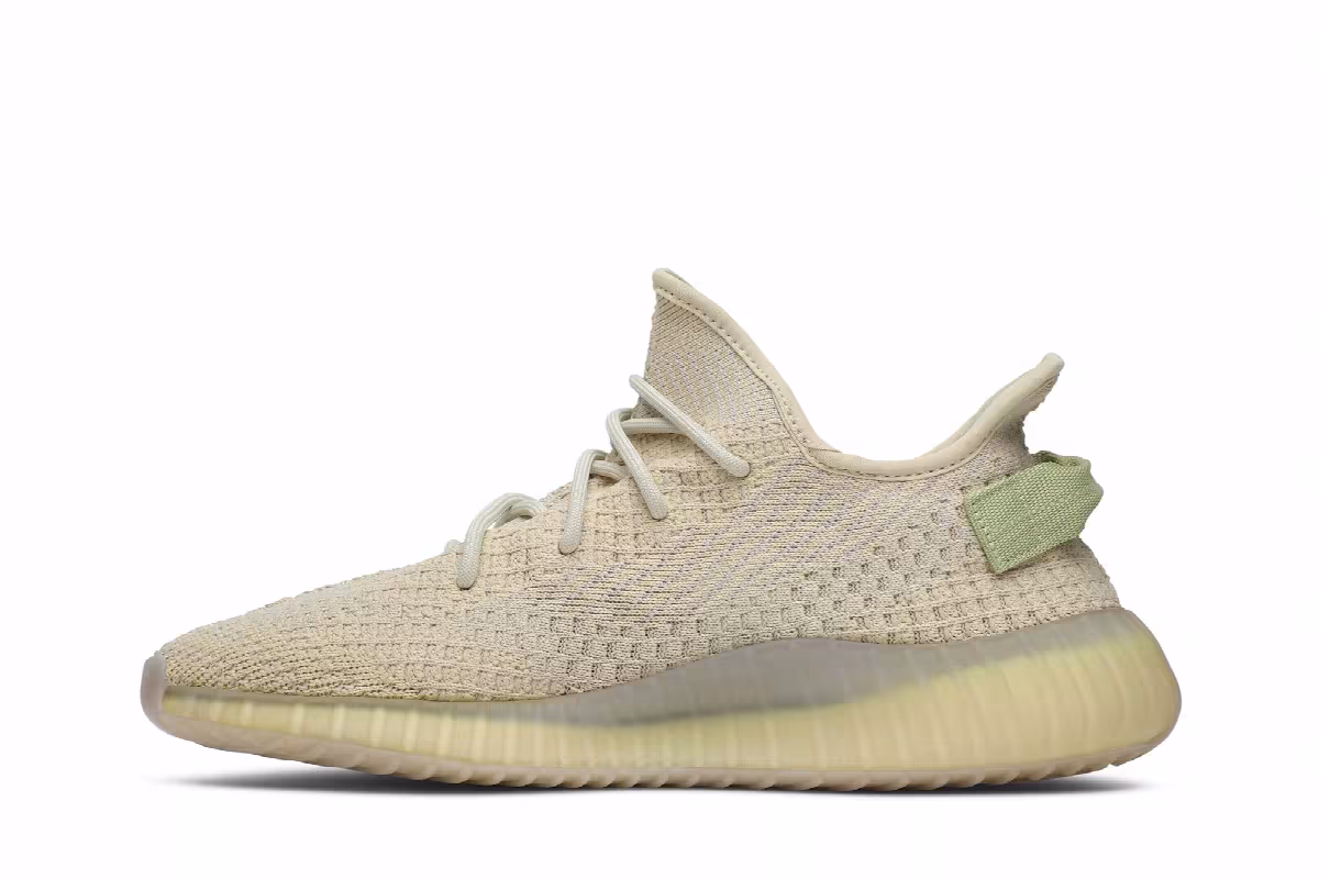 adidas Men's Yeezy Boost 350 V2 Flax, view 4