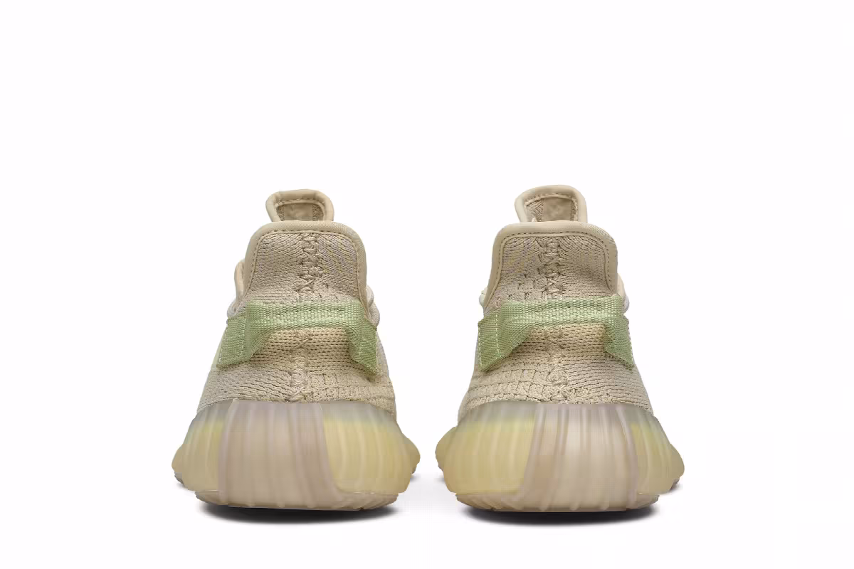 adidas Men's Yeezy Boost 350 V2 Flax, view 7