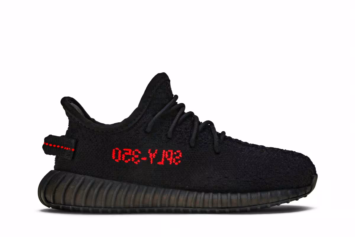 adidas Yeezy Boost 350 V2 Kids Bred, view 2