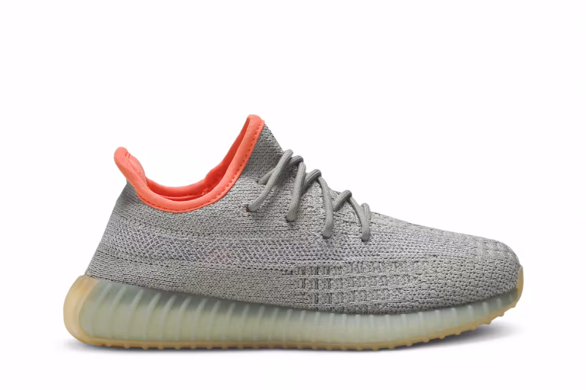 adidas Yeezy Boost 350 V2 Kids Desert Sage, view 2