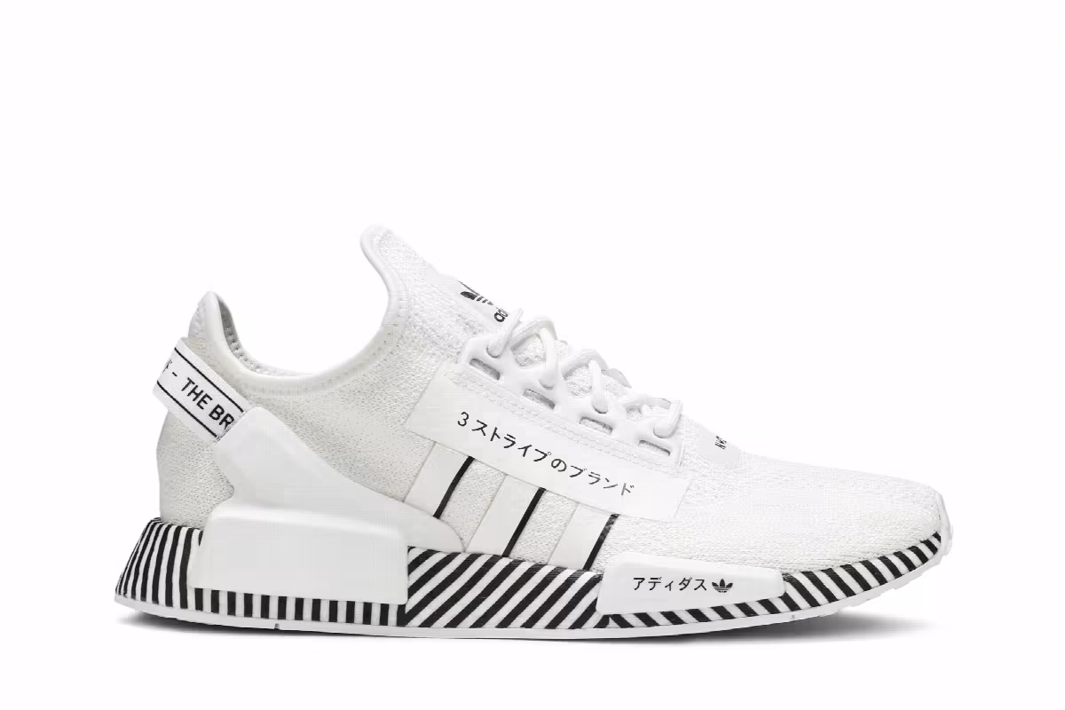 adidas NMD_R1 V2 Dazzle Pack - Cloud White, view 2