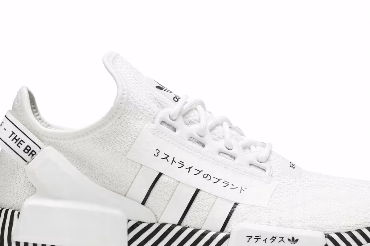 adidas NMD_R1 V2 Dazzle Pack - Cloud White, view 3