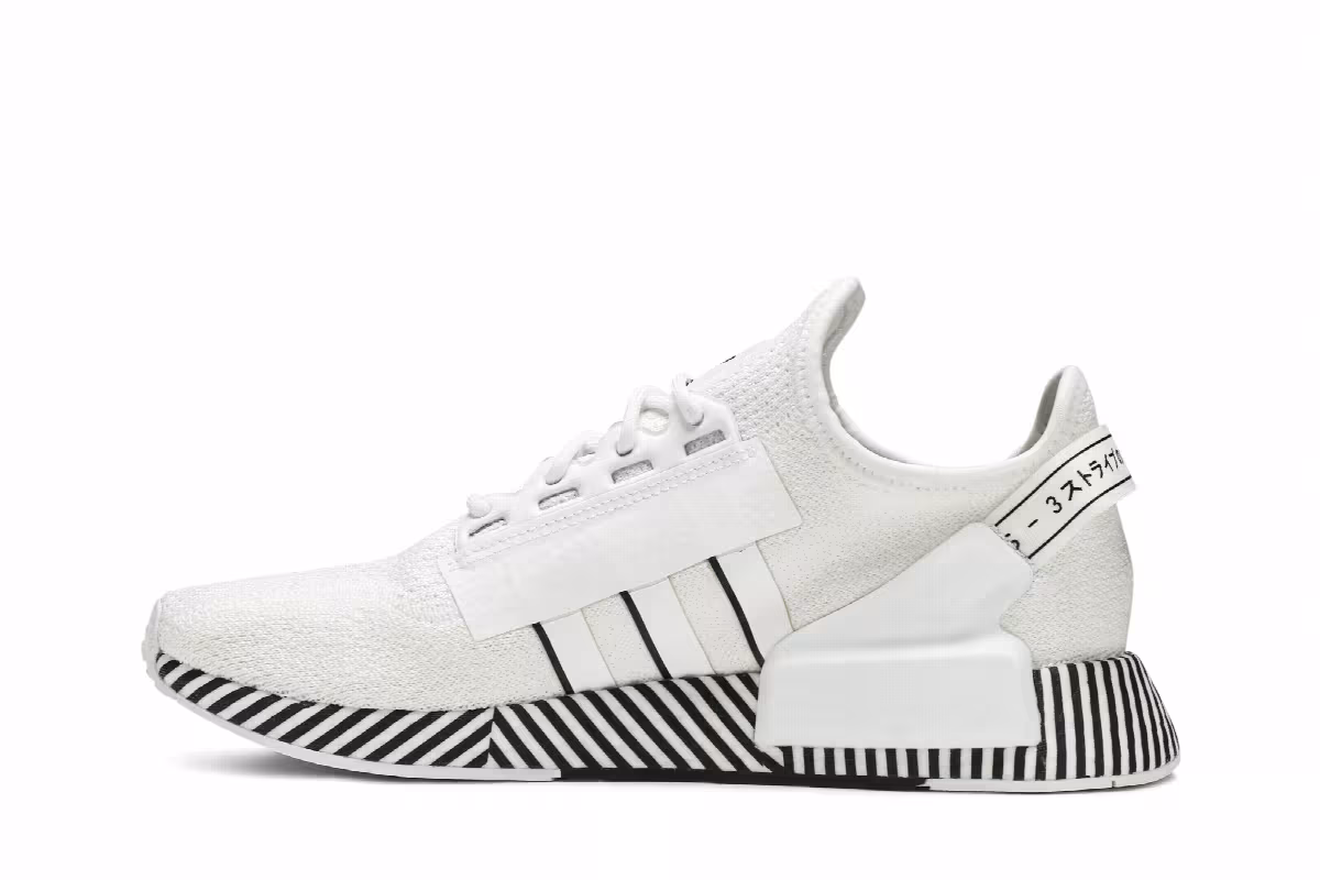 adidas NMD_R1 V2 Dazzle Pack - Cloud White, view 4