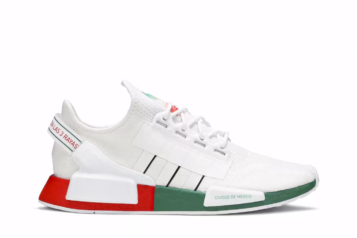Adidas NMD_R1 V2 United By Sneakers - Mexico City, view 2