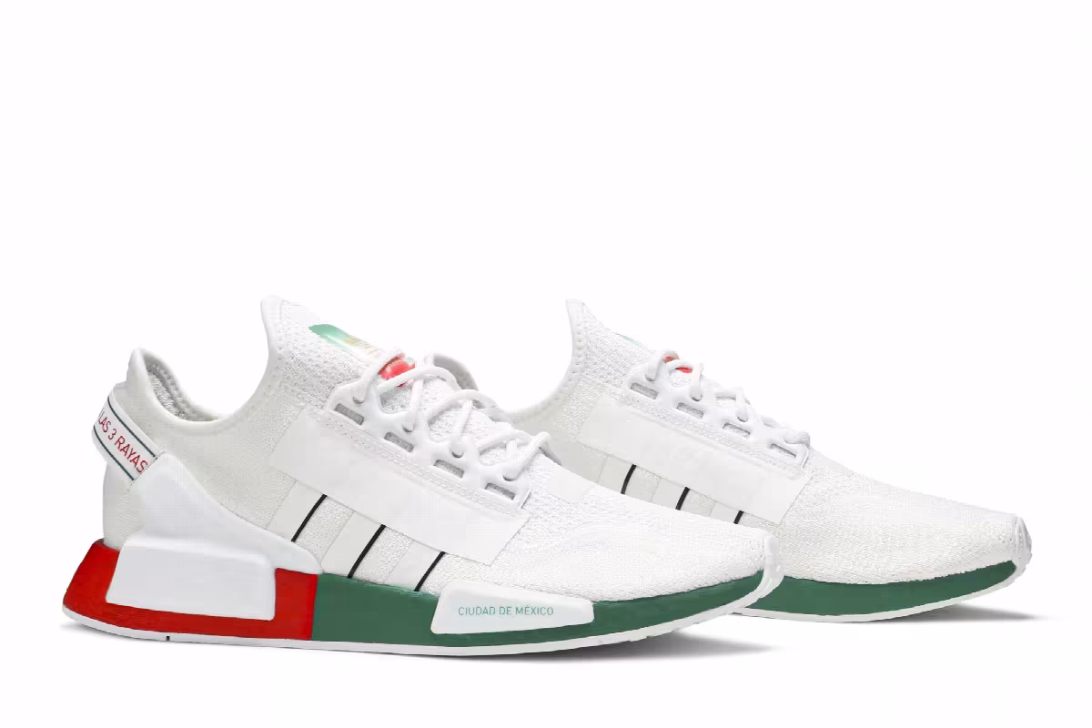 Adidas NMD_R1 V2 United By Sneakers - Mexico City, view 9