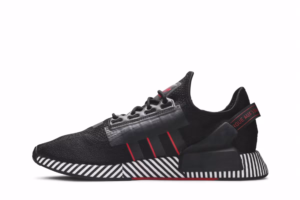 Adidas NMD_R1 V2 Dazzle Pack - Core Black, view 4
