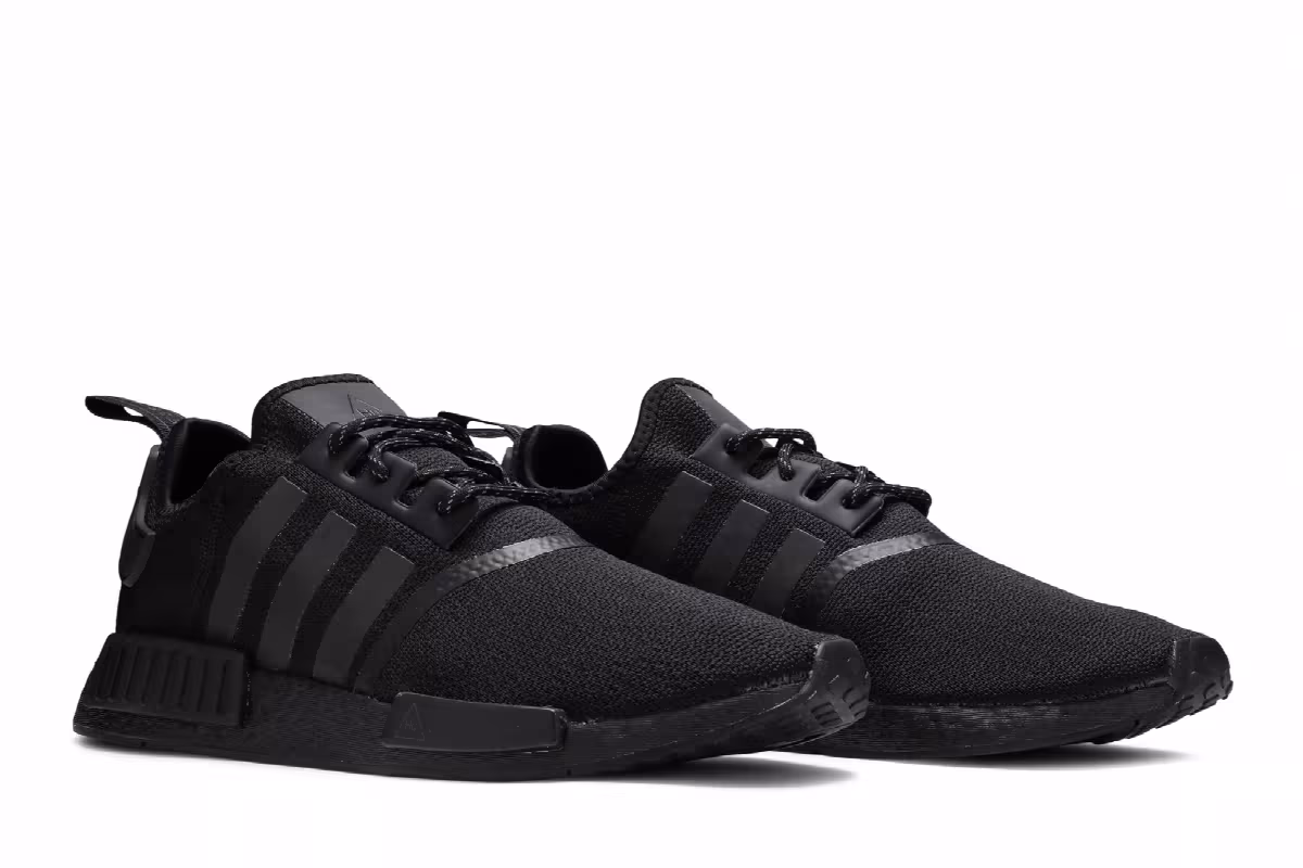 Pharrell x adidas NMD_R1 Black Future, view 9