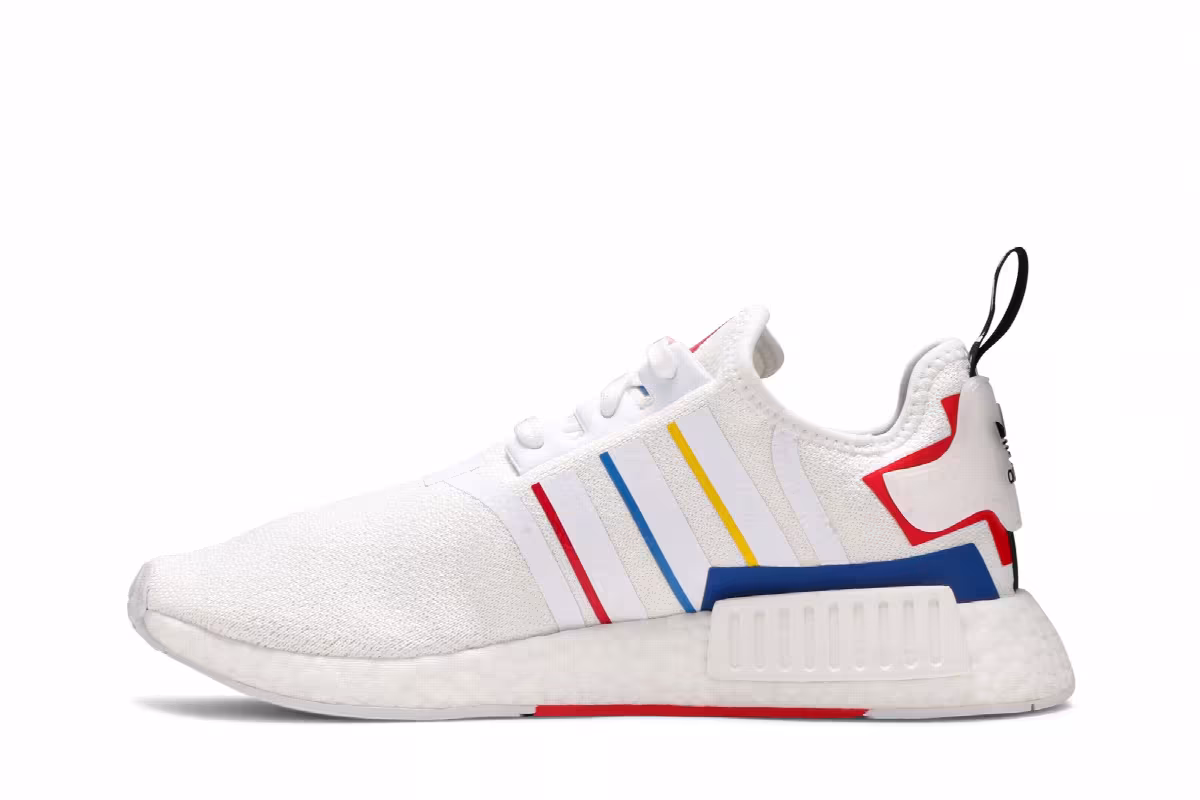 adidas NMD_R1 Olympic Pack - White, view 4
