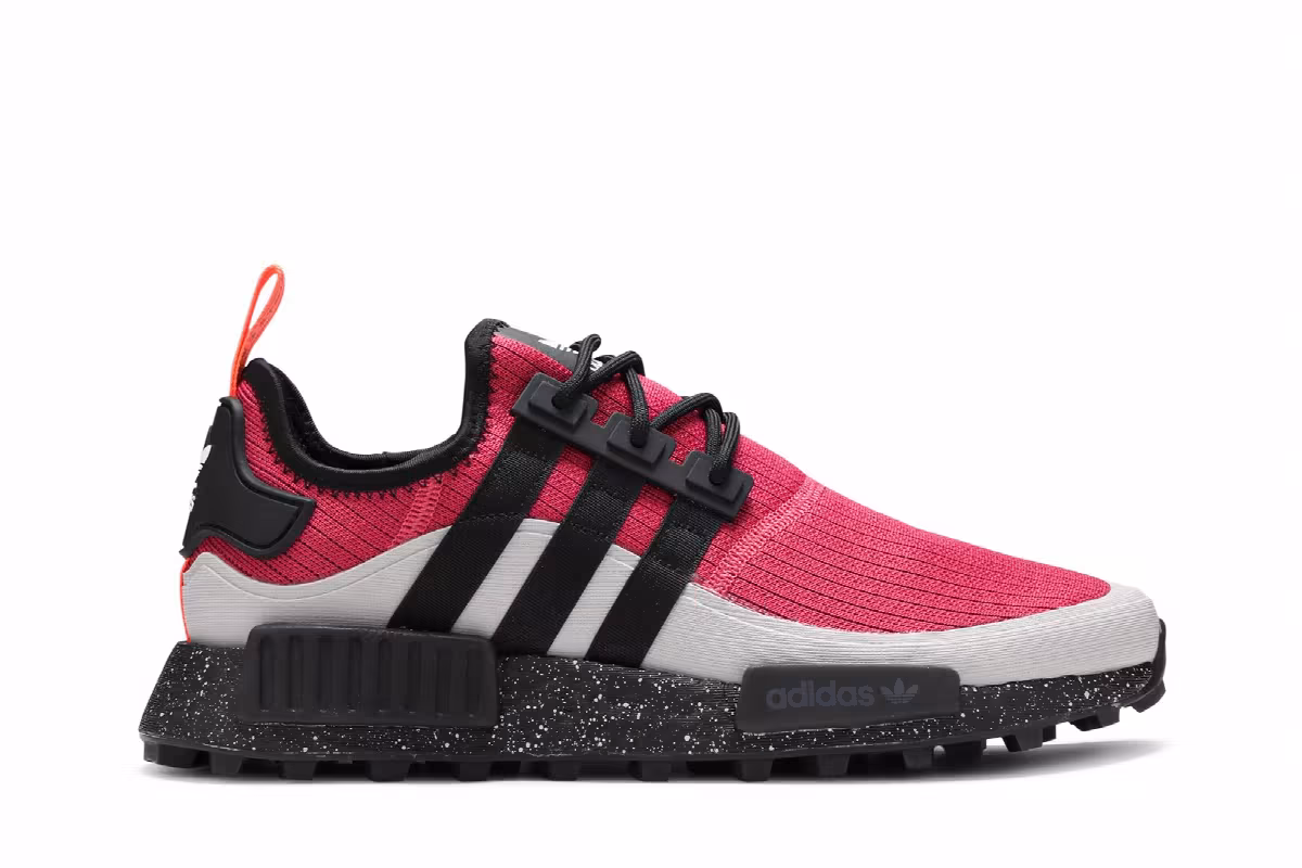 Adidas NMD_R1 Trail Wild Pink Black, view 2