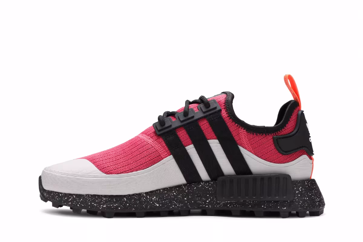 Adidas NMD_R1 Trail Wild Pink Black, view 4