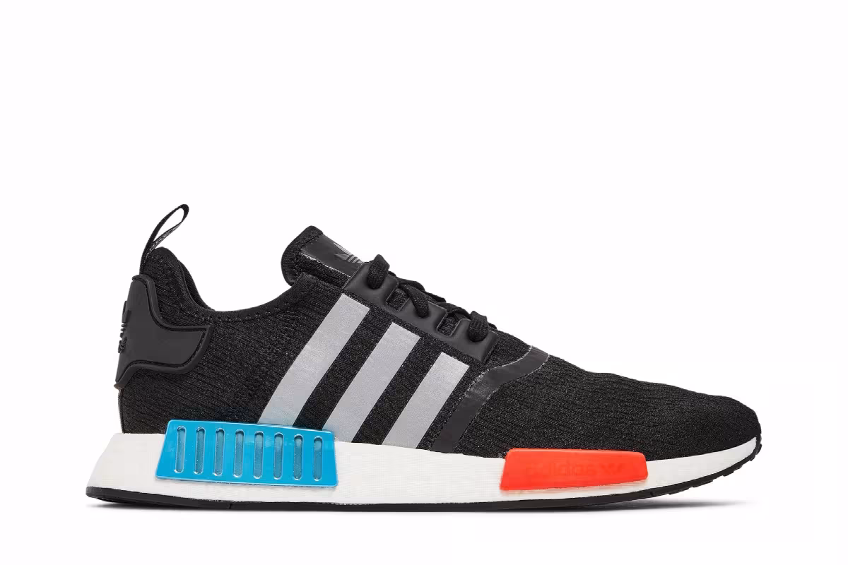 adidas NMD_R1 Black Solar Red, view 2