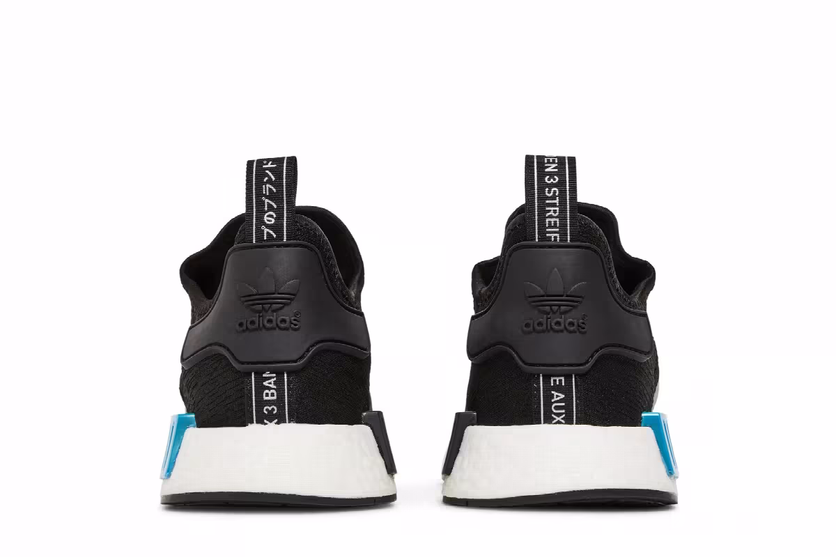adidas NMD_R1 Black Solar Red, view 7