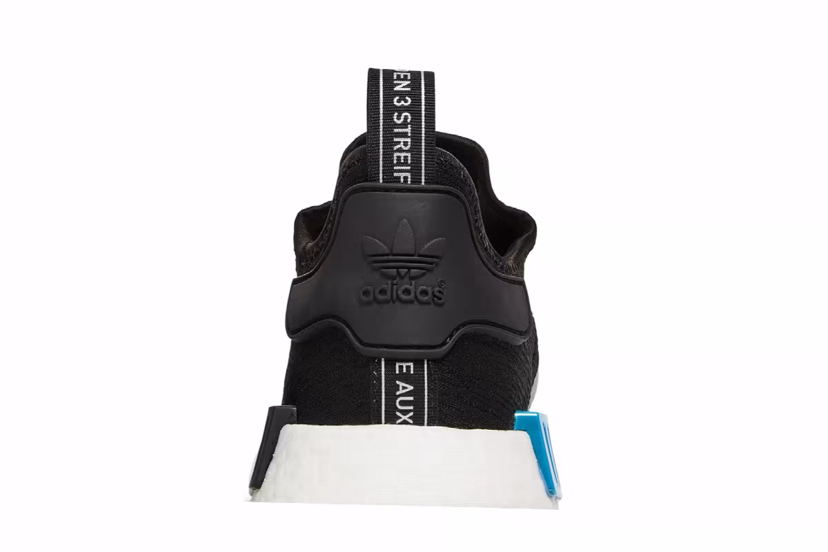 adidas NMD_R1 Black Solar Red, view 8