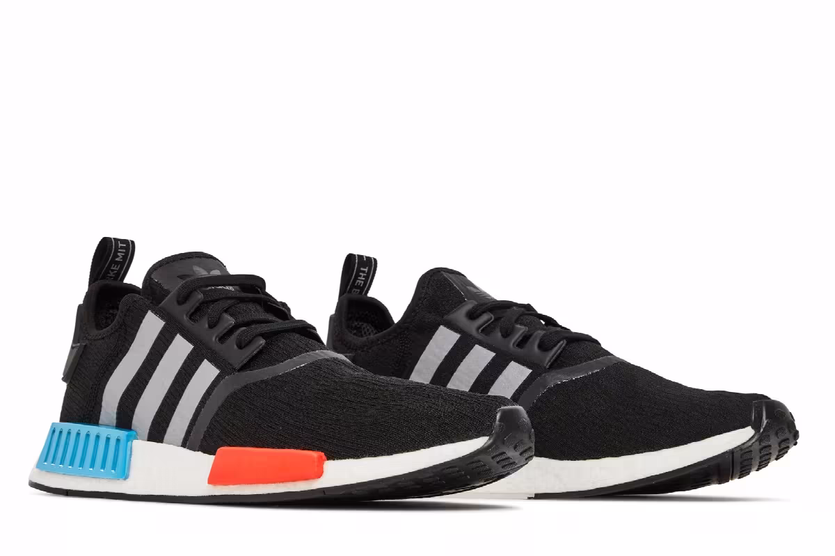 adidas NMD_R1 Black Solar Red, view 9