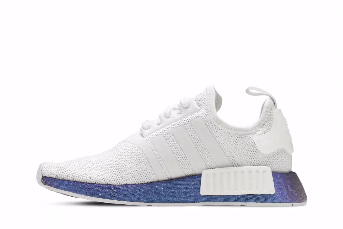 Adidas NMD_R1 Metallic Blue Boost, view 4