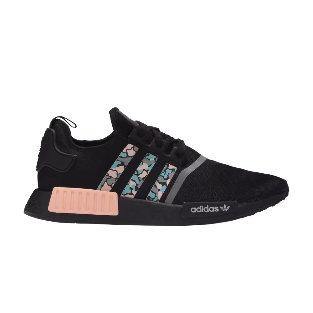 Adidas NMD_R1 STLT Primeknit Aqua Pink Camo