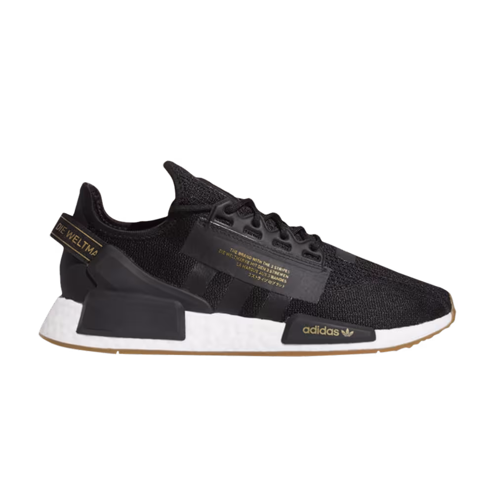 adidas NMD_R1 V2 Black Gold Metallic