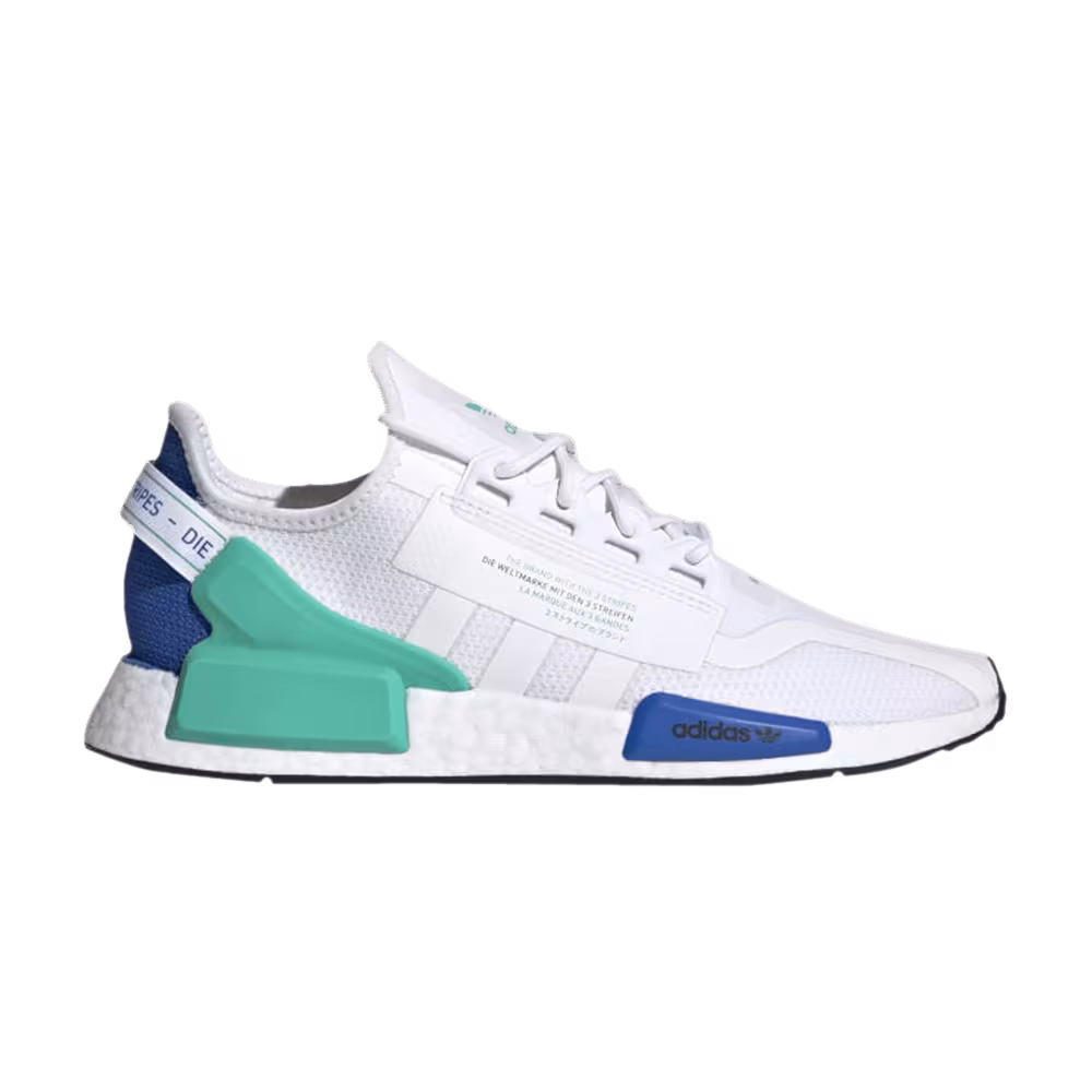 Adidas NMD_R1 V2 White Cyan