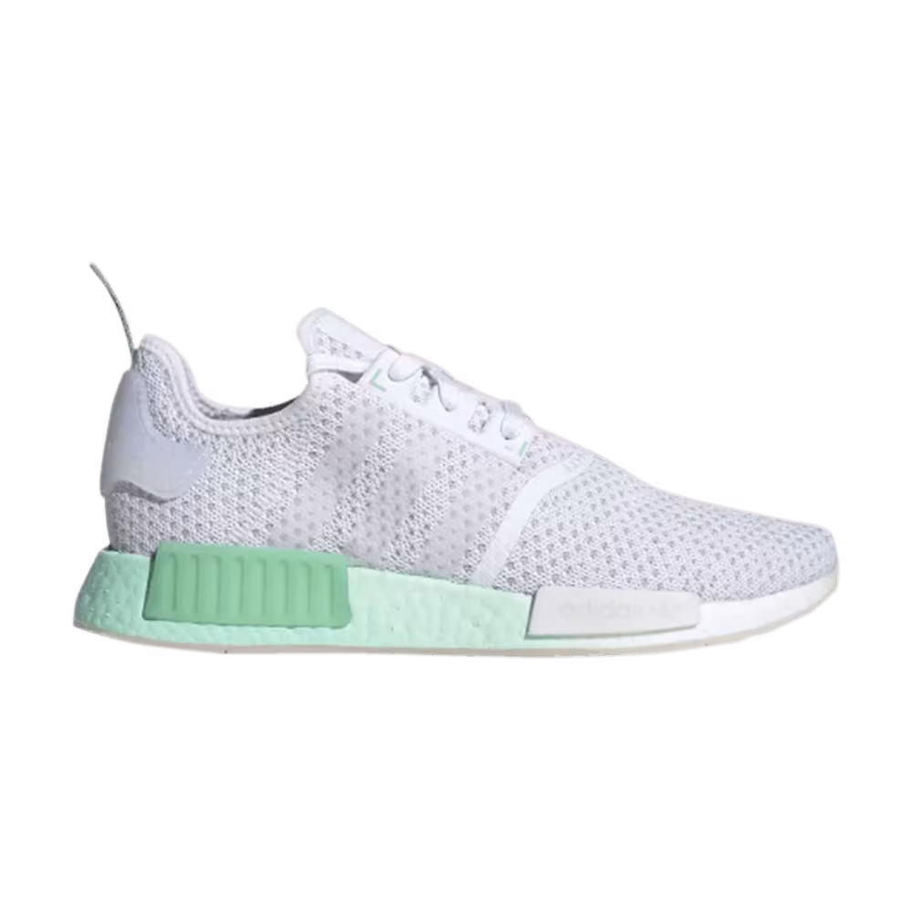 Adidas NMD_R1 Knit White Blush Green