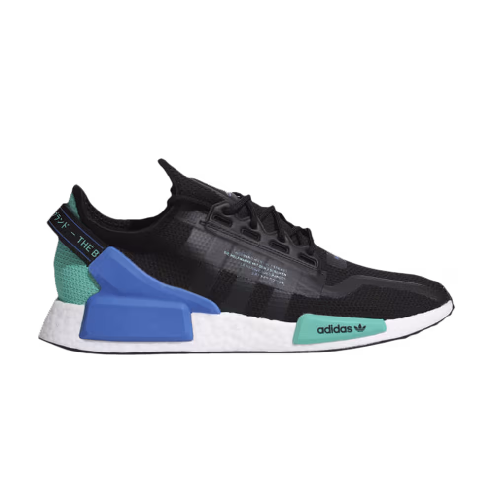 Adidas NMD_R1 V2 Black Cyan