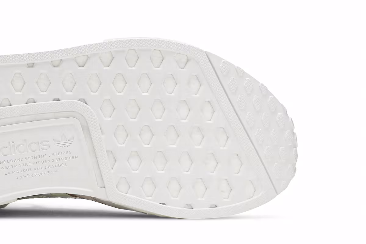Adidas Women's NMD_R1 White Rose Gold Metallic, view 6
