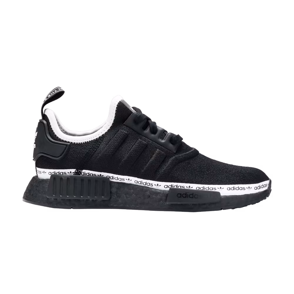 Adidas Women's NMD_R1 Black Tape Logo