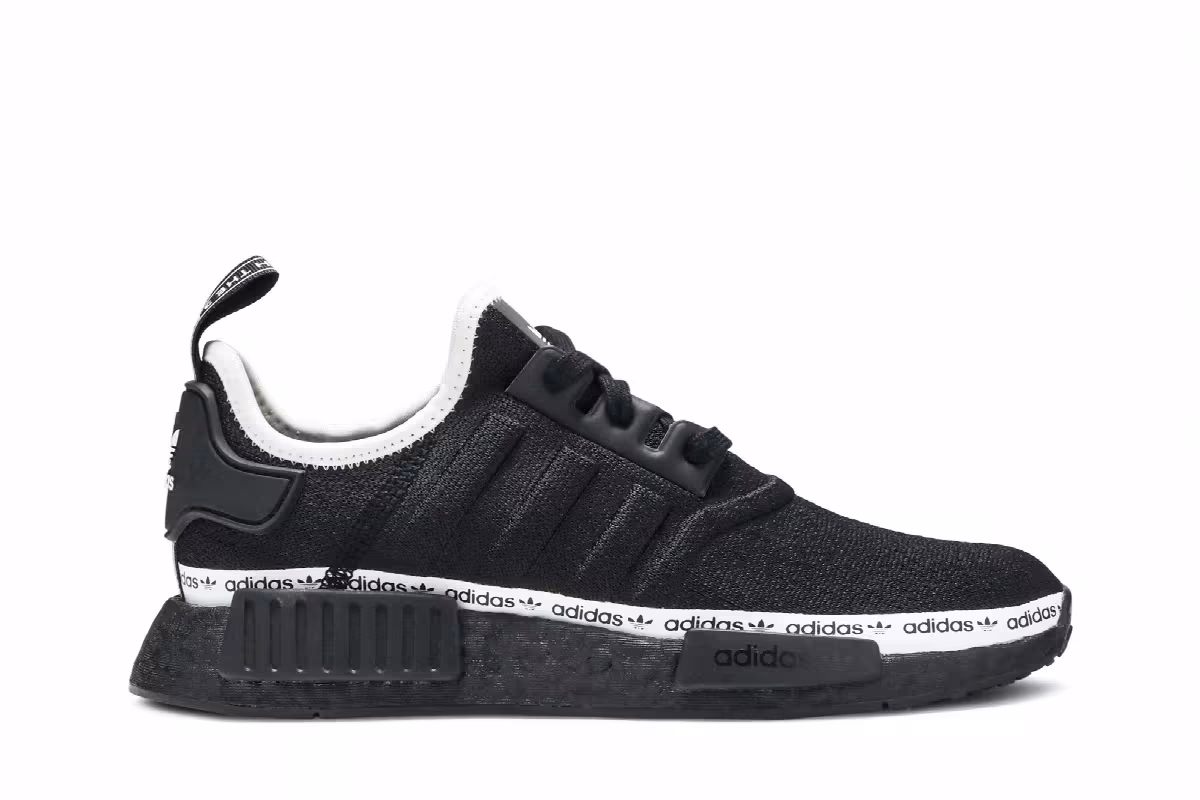 Adidas Women's NMD_R1 Black Tape Logo, view 2