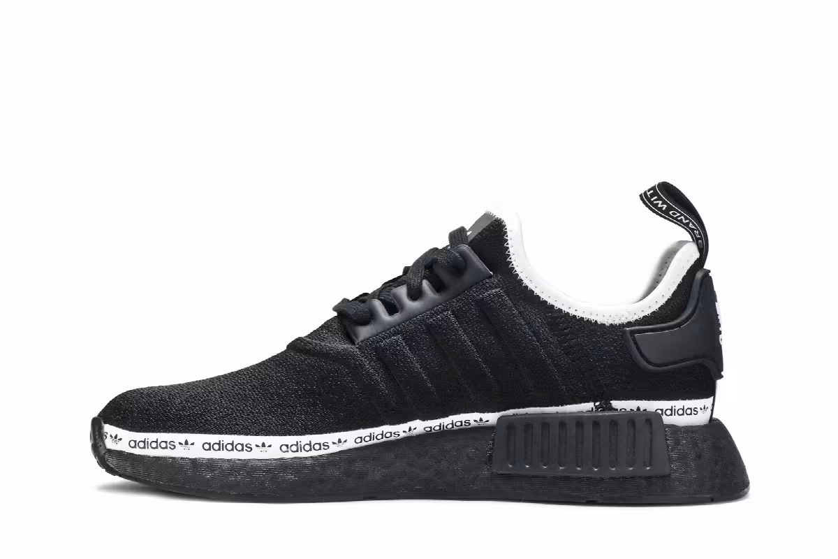 Adidas Women's NMD_R1 Black Tape Logo, view 4