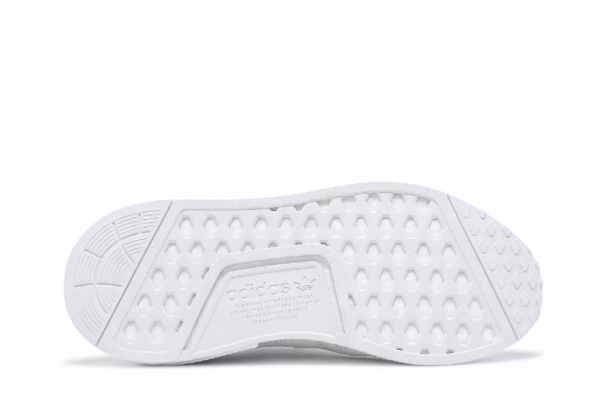 adidas Women's NMD_R1 White Copper Metallic, view 5