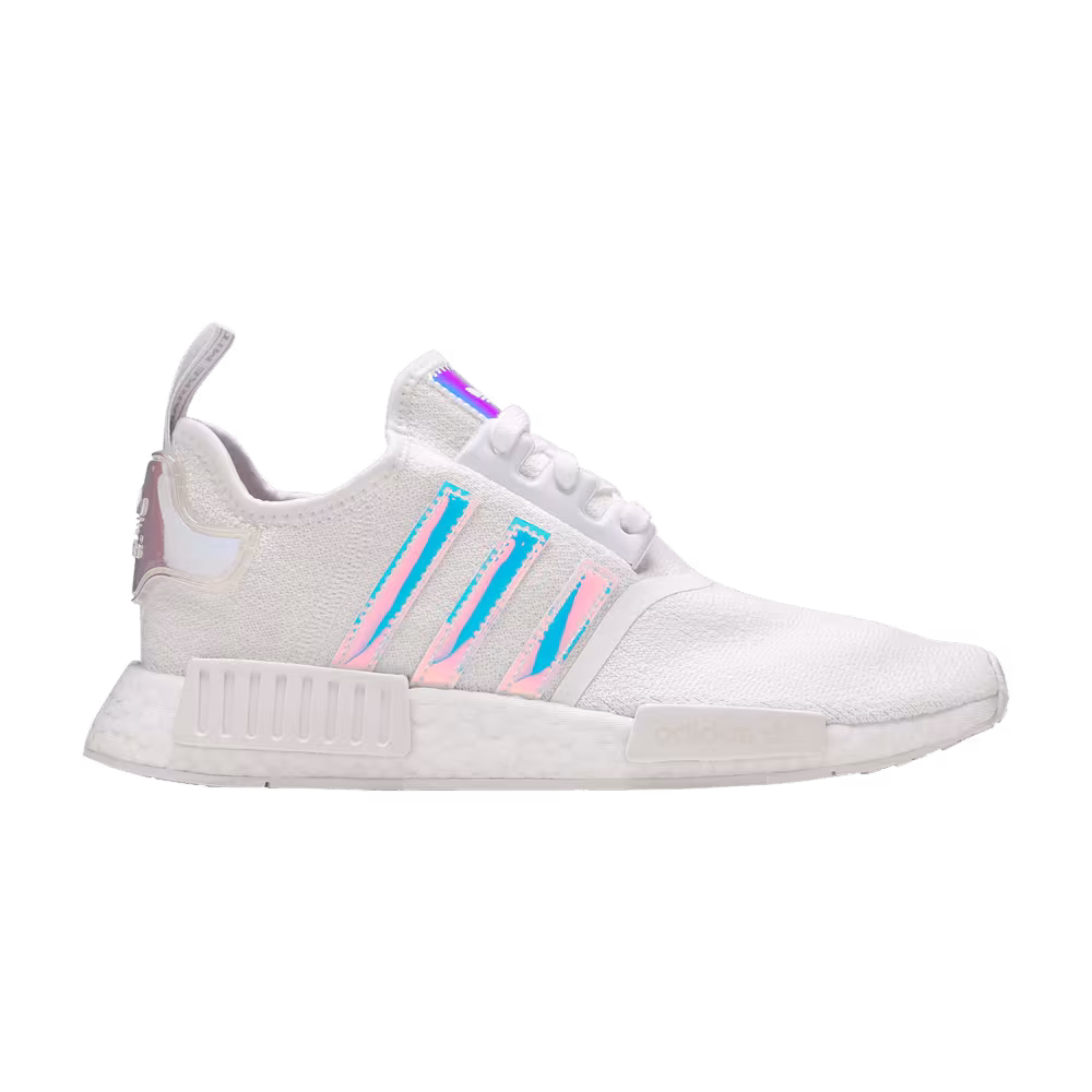 Adidas Women's NMD_R1 White Iridescent