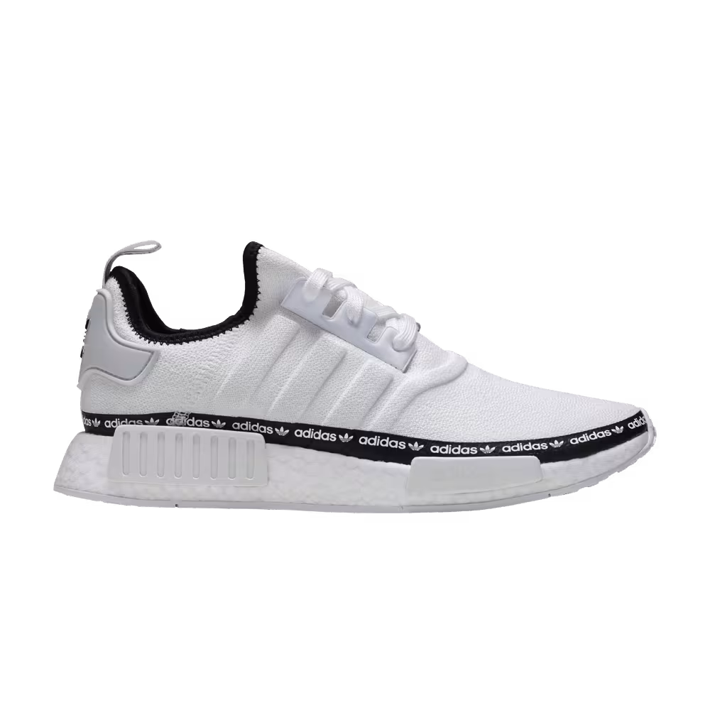 Adidas Women's NMD_R1 White Tape Logo
