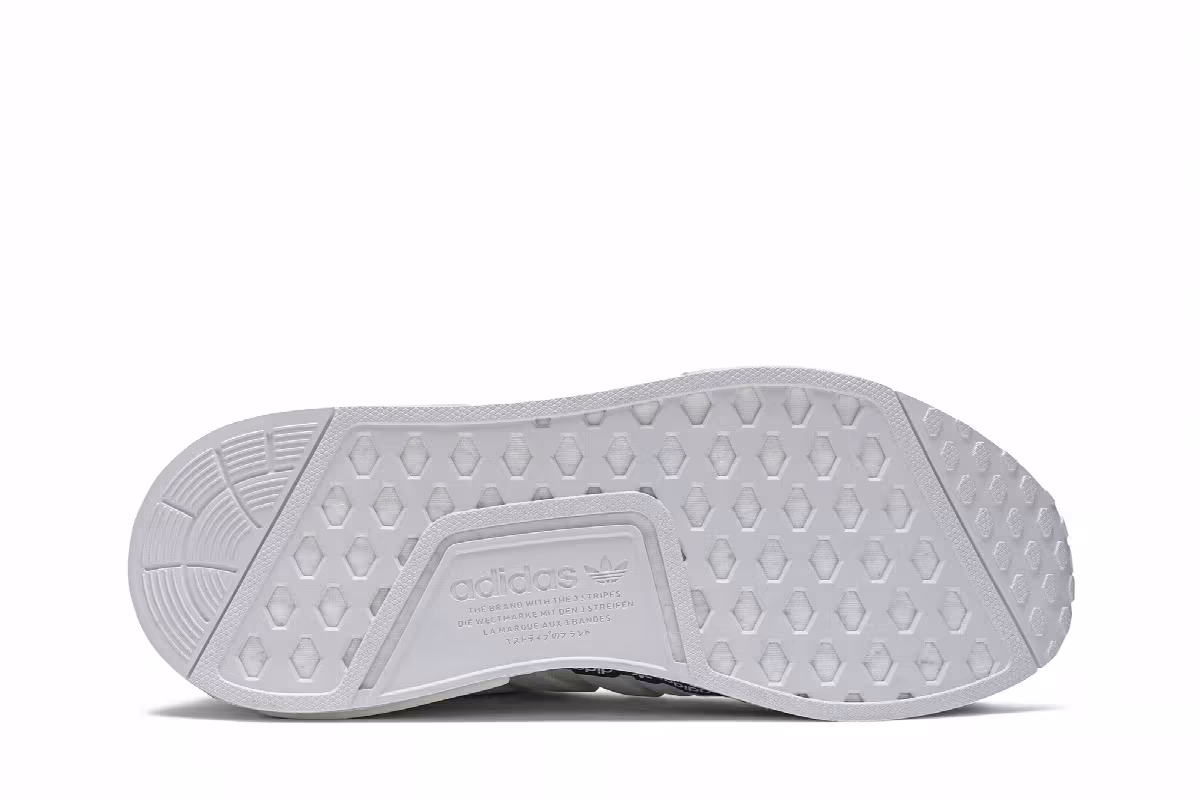 Adidas Women's NMD_R1 White Tape Logo, view 5
