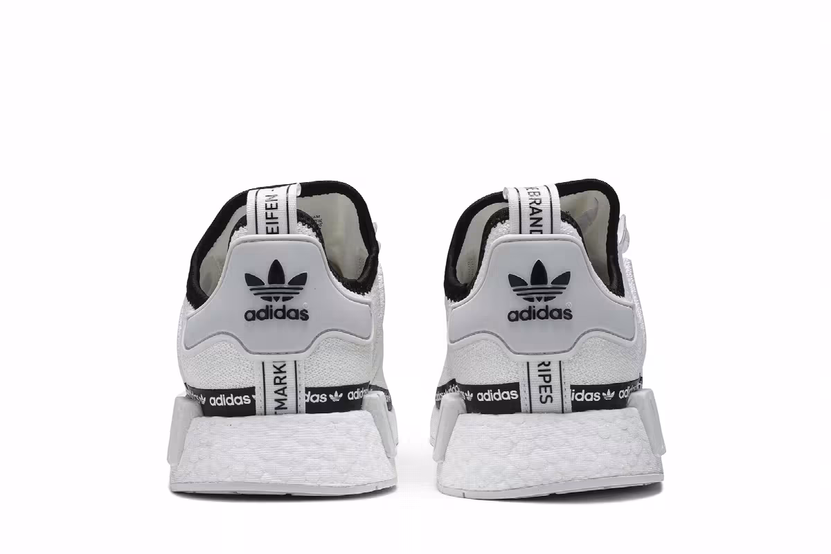 Adidas Women's NMD_R1 White Tape Logo, view 7