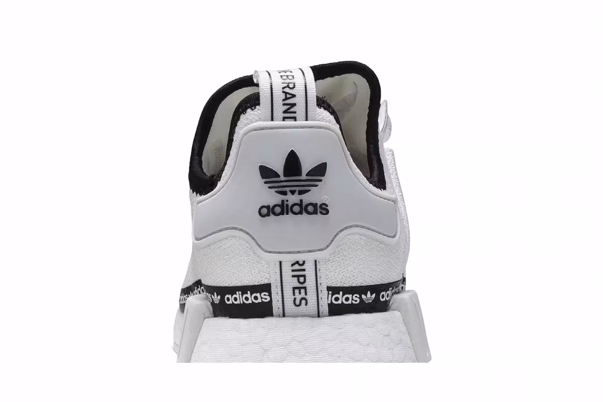Adidas Women's NMD_R1 White Tape Logo, view 8