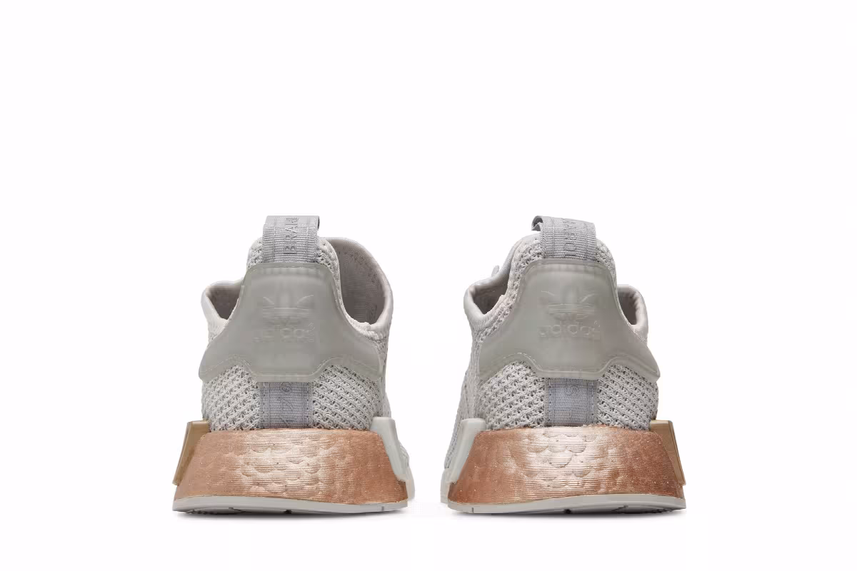 Adidas Women's NMD_R1 Grey Gold, view 7