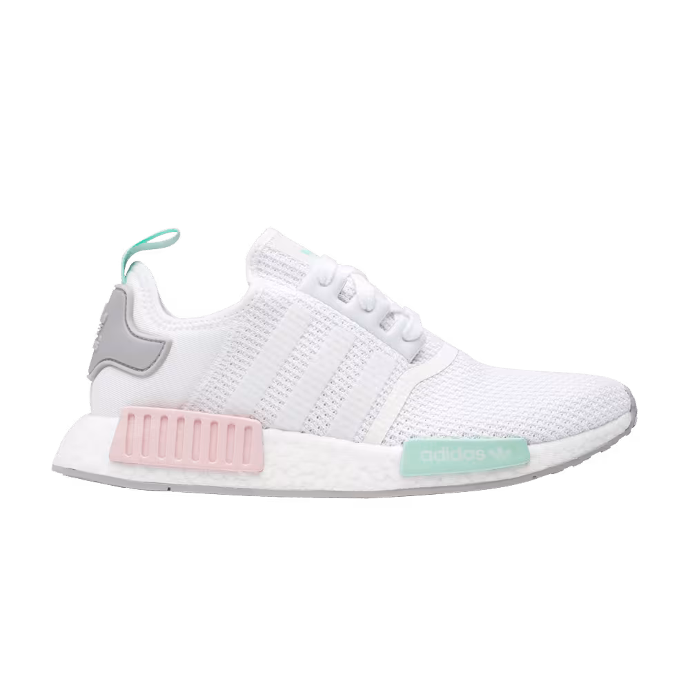 Adidas Women's NMD_R1 White Pink Mint