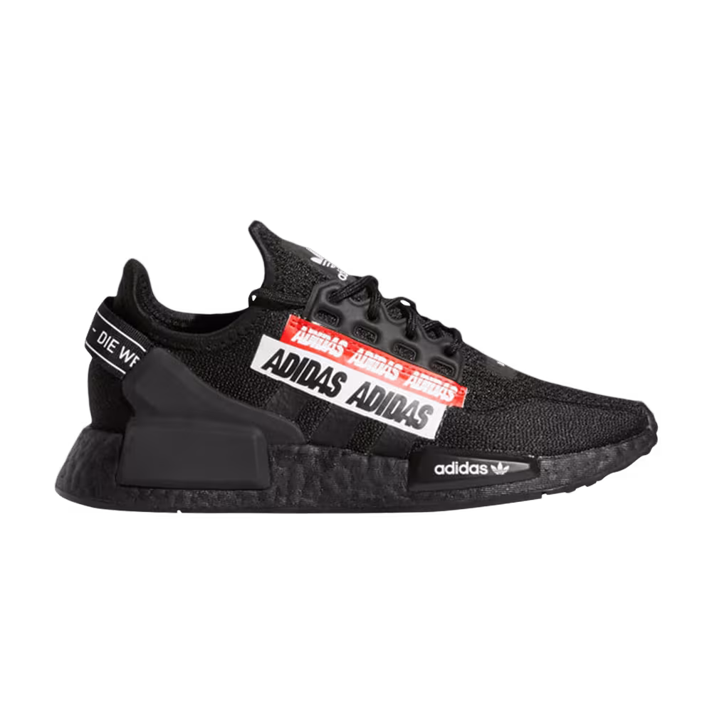 Adidas NMD_R1 V2 J Overbranded - Core Black