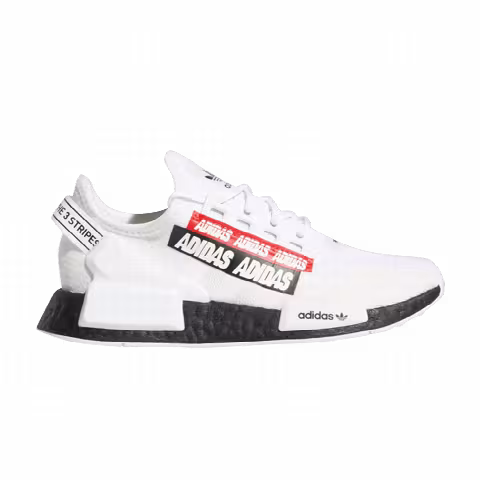 Adidas NMD_R1 V2 J 'Overbranded - Cloud White'