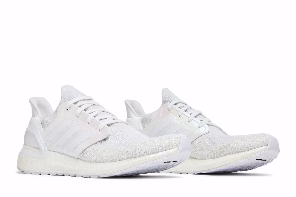 adidas UltraBoost 20 White Iridescent, view 9