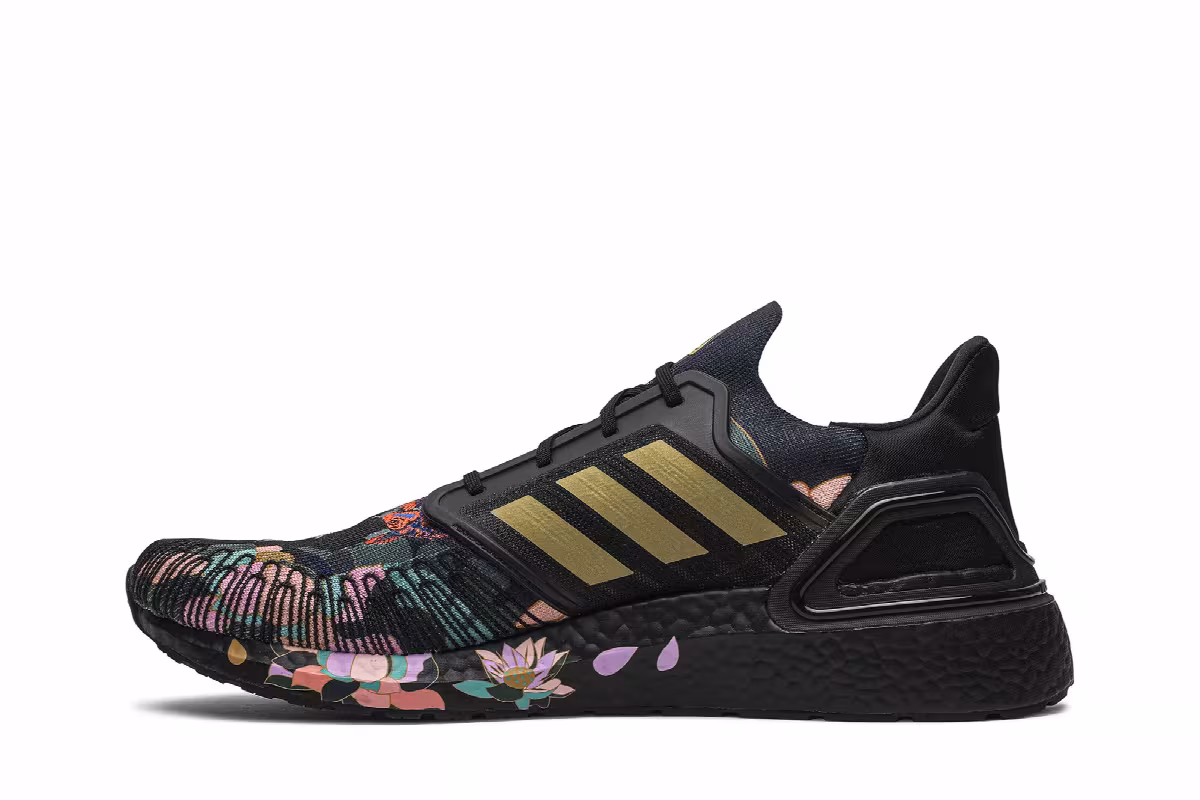 adidas UltraBoost 20 Chinese New Year - Floral, view 4